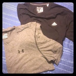 2 New Athletic T-shirts